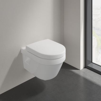 Villeroy & Boch 4687R001 - Seinale paigaldatav WC ARCHITECTURA keraamika/valge