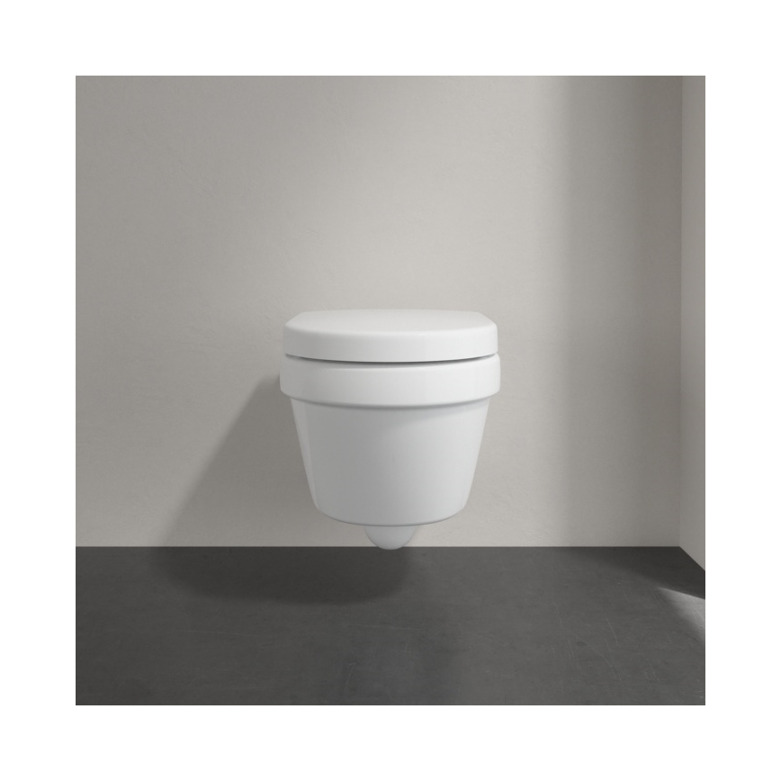 Villeroy & Boch 4687R001 - Seinale paigaldatav WC ARCHITECTURA keraamika/valge