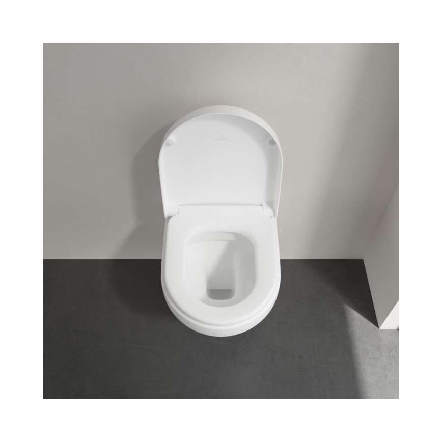 Villeroy & Boch 4687R001 - Seinale paigaldatav WC ARCHITECTURA keraamika/valge