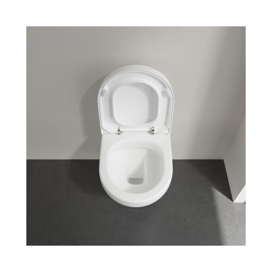Villeroy & Boch 4687R001 - Seinale paigaldatav WC ARCHITECTURA keraamika/valge