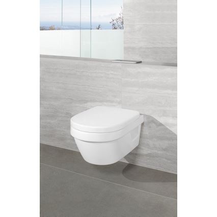 Villeroy & Boch 4687R001 - Seinale paigaldatav WC ARCHITECTURA keraamika/valge