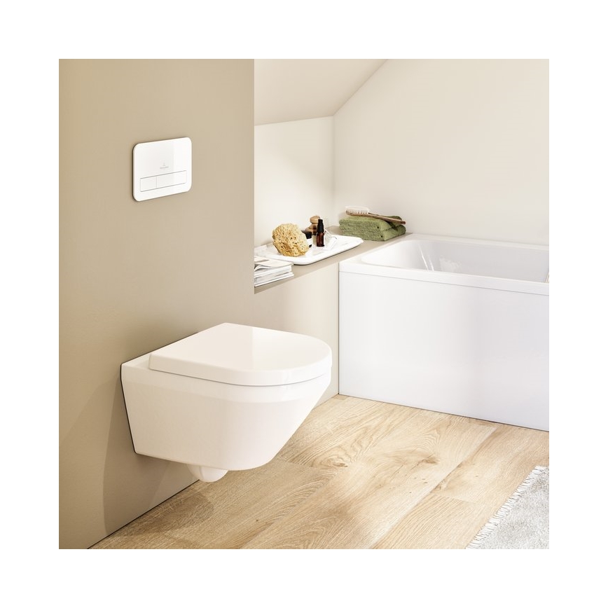Villeroy & Boch 4694CLR1 - Seinale kinnitatav WC-pott SoftClose istmega ARCHITECTURA keraamika/valge