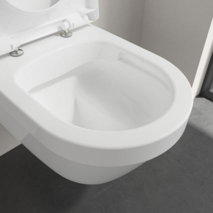 Villeroy & Boch 4694HR01 - Seinale paigaldatav WC koos SoftClose-istmega ARCHITECTURA, keraamika/valge