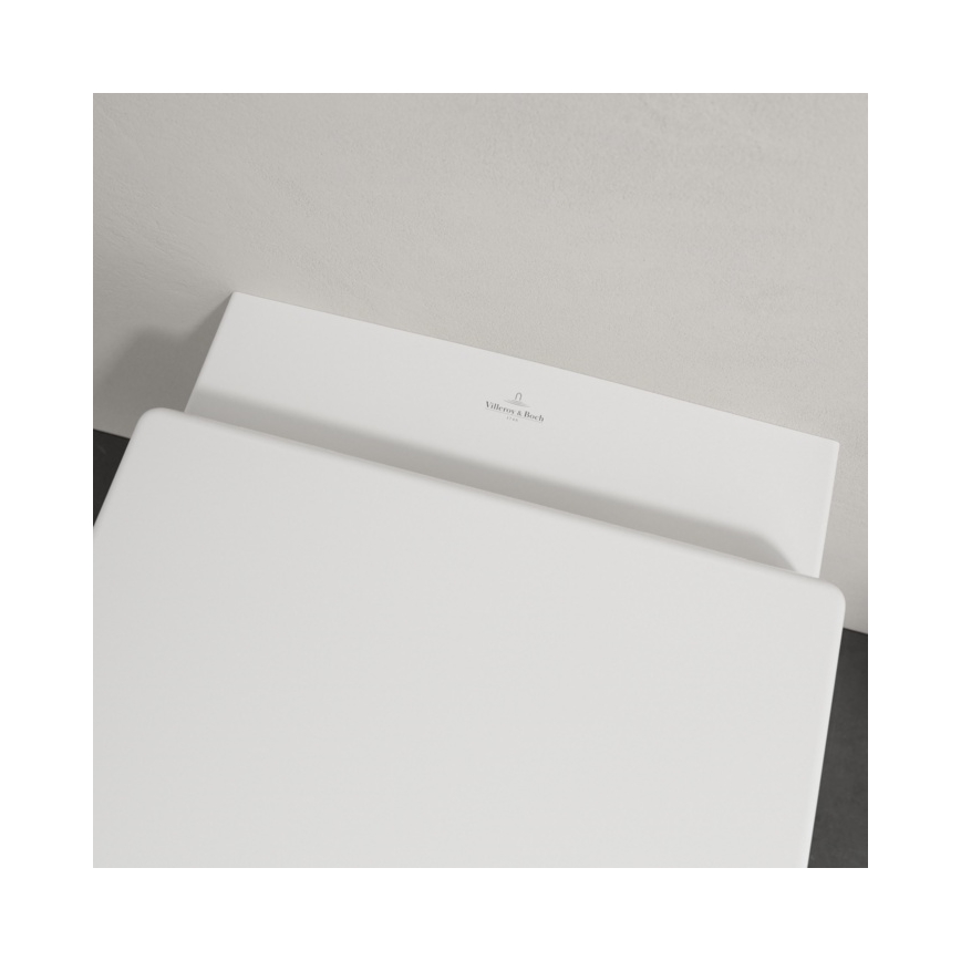 Villeroy & Boch 4694HR01 - Seinale paigaldatav WC koos SoftClose-istmega ARCHITECTURA, keraamika/valge