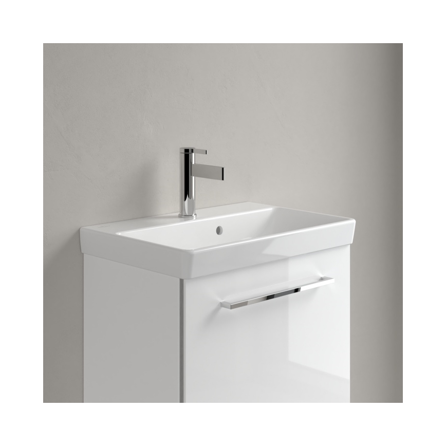 Villeroy & Boch 4A005501 - Seinale paigaldatav valamu AVENTO 55x37 cm keraamika/valge