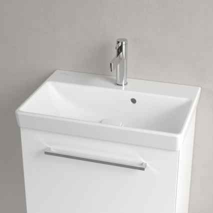 Villeroy & Boch 4A005501 - Seinale paigaldatav valamu AVENTO 55x37 cm keraamika/valge