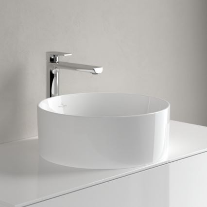 Villeroy & Boch 4A184001 - Lauapealne valamu COLLARO Ø 40 cm keraamika/valge