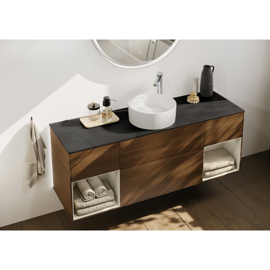 Villeroy & Boch 4A184001 - Lauapealne valamu COLLARO Ø 40 cm keraamika/valge