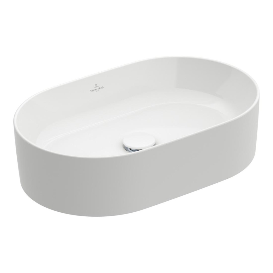 Villeroy & Boch 4A195601 - Lauale paigaldatav valamu COLLARO 56x36 cm keraamika/valge