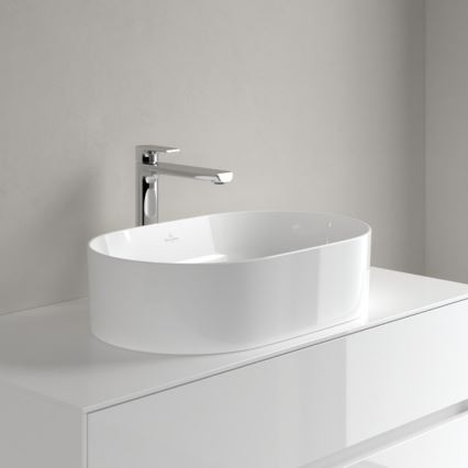 Villeroy & Boch 4A195601 - Lauale paigaldatav valamu COLLARO 56x36 cm keraamika/valge