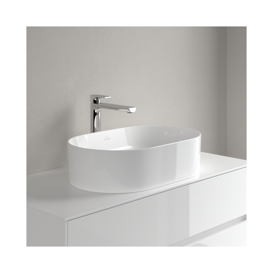 Villeroy & Boch 4A195601 - Lauale paigaldatav valamu COLLARO 56x36 cm keraamika/valge