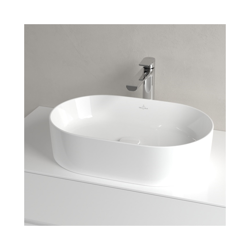 Villeroy & Boch 4A195601 - Lauale paigaldatav valamu COLLARO 56x36 cm keraamika/valge