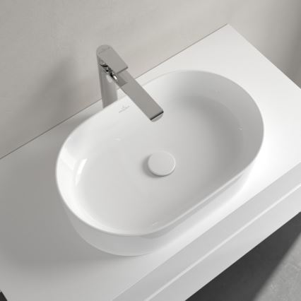 Villeroy & Boch 4A195601 - Lauale paigaldatav valamu COLLARO 56x36 cm keraamika/valge