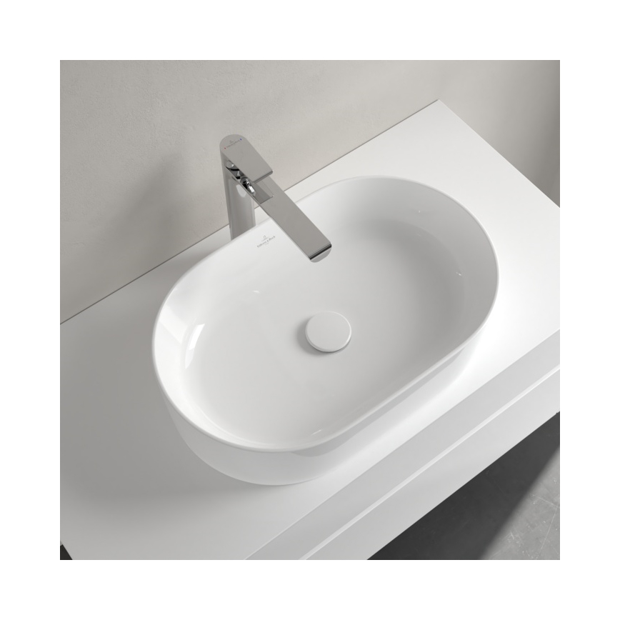 Villeroy & Boch 4A195601 - Lauale paigaldatav valamu COLLARO 56x36 cm keraamika/valge