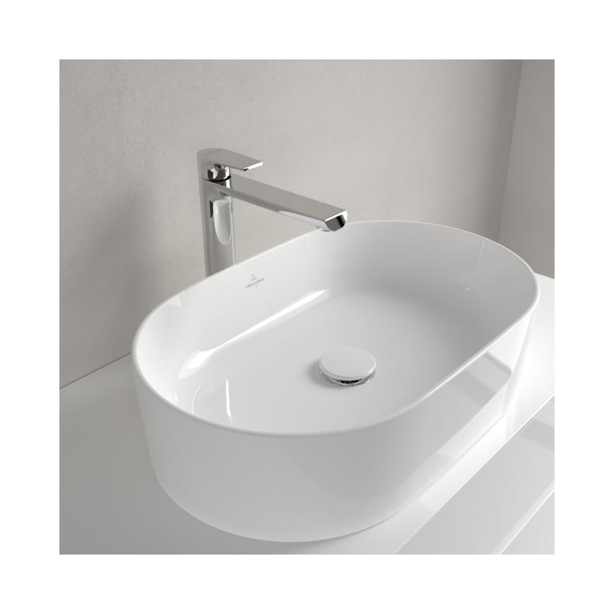 Villeroy & Boch 4A195601 - Lauale paigaldatav valamu COLLARO 56x36 cm keraamika/valge