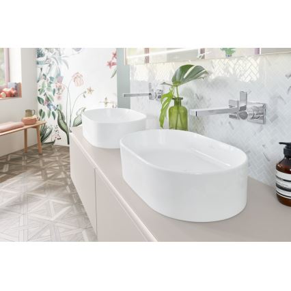 Villeroy & Boch 4A195601 - Lauale paigaldatav valamu COLLARO 56x36 cm keraamika/valge