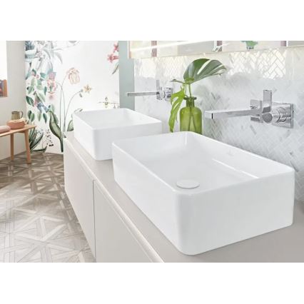 Villeroy & Boch 4A205601 - Lauale paigaldatav valamu COLLARO 56x36 cm keraamika/valge