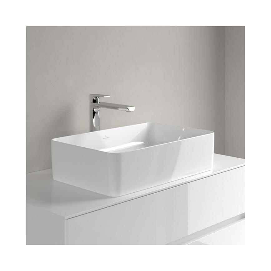 Villeroy & Boch 4A2056R1 - Lauale paigaldatav valam COLLARO 56x36 cm keraamiline/valge