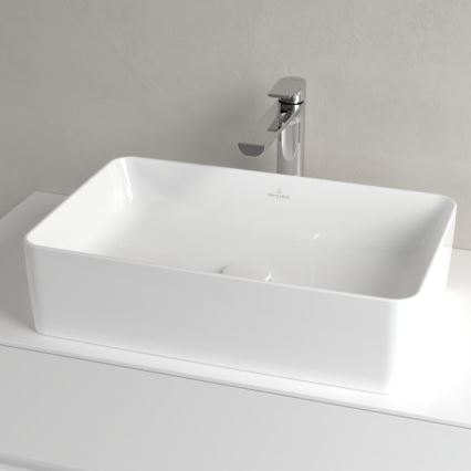Villeroy & Boch 4A2056R1 - Lauale paigaldatav valam COLLARO 56x36 cm keraamiline/valge