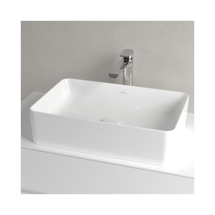 Villeroy & Boch 4A2056R1 - Lauale paigaldatav valam COLLARO 56x36 cm keraamiline/valge