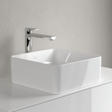 Villeroy & Boch 4A213801 - Lauaplaadile paigaldatav valamu COLLARO 38x38 cm keraamika/valge