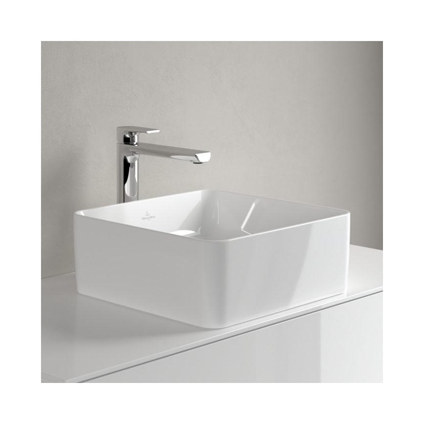 Villeroy & Boch 4A213801 - Lauaplaadile paigaldatav valamu COLLARO 38x38 cm keraamika/valge