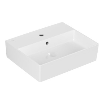 Villeroy & Boch 4A225G01 - MEMENTO 50 x 42 cm, seinale kinnitatav või lauapinnale paigaldatav valamu, keraamika/valge