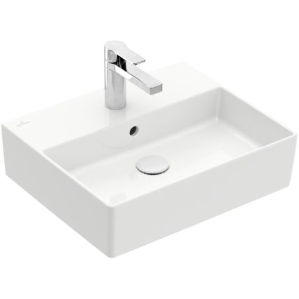 Villeroy & Boch 4A225G01 - MEMENTO 50 x 42 cm, seinale kinnitatav või lauapinnale paigaldatav valamu, keraamika/valge