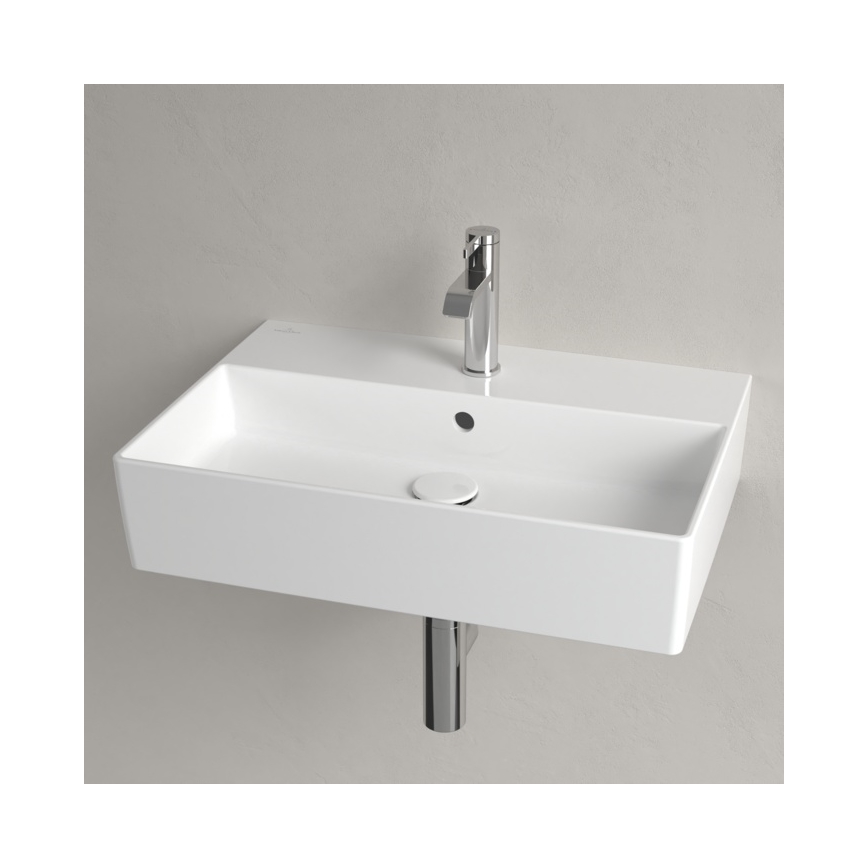 Villeroy & Boch 4A226G01 - seinale kinnitatav või tööpinnale paigaldatav MEMENTO valamu 60x42 cm, keraamika/valge