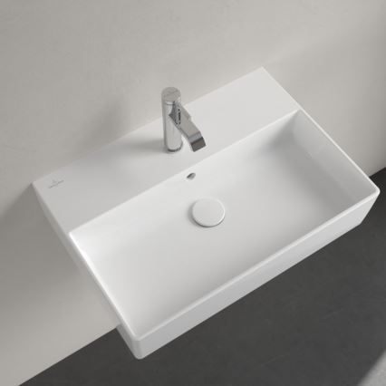 Villeroy & Boch 4A226G01 - seinale kinnitatav või tööpinnale paigaldatav MEMENTO valamu 60x42 cm, keraamika/valge