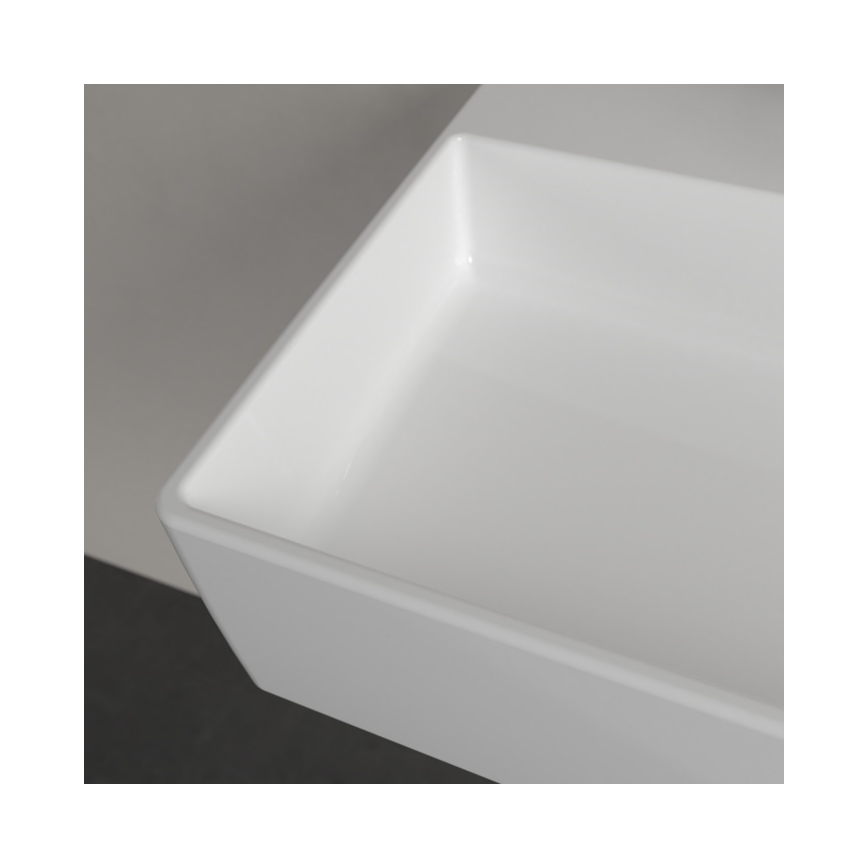 Villeroy & Boch 4A226G01 - seinale kinnitatav või tööpinnale paigaldatav MEMENTO valamu 60x42 cm, keraamika/valge