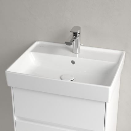 Villeroy & Boch 4A335501 - Seinale paigaldatav valamu COLLARO 55x44 cm keraamiline/valge