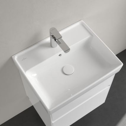 Villeroy & Boch 4A335501 - Seinale paigaldatav valamu COLLARO 55x44 cm keraamiline/valge