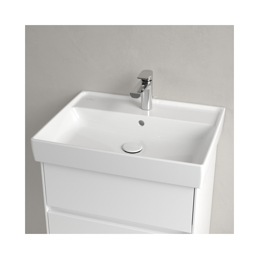 Villeroy & Boch 4A336001 - Seinale kinnitatav valamu COLLARO 60x47 cm keraamika/valge