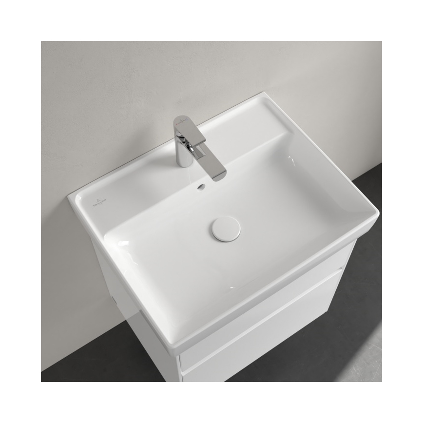 Villeroy & Boch 4A336001 - Seinale kinnitatav valamu COLLARO 60x47 cm keraamika/valge