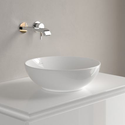 Villeroy & Boch 4A450001 - Lauale asetatav valamu LOOP&FRIENDS Ø 38 cm keraamika/valge