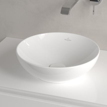 Villeroy & Boch 4A450001 - Lauale asetatav valamu LOOP&FRIENDS Ø 38 cm keraamika/valge