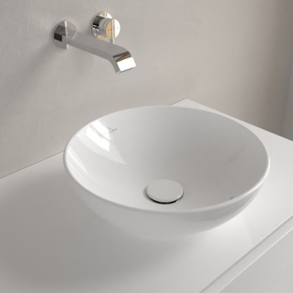 Villeroy & Boch 4A450001 - Lauale asetatav valamu LOOP&FRIENDS Ø 38 cm keraamika/valge