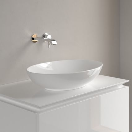 Villeroy & Boch 4A470001 - Lauaplaadile paigaldatav valamu LOOP&FRIENDS 56x38 cm keraamika/valge