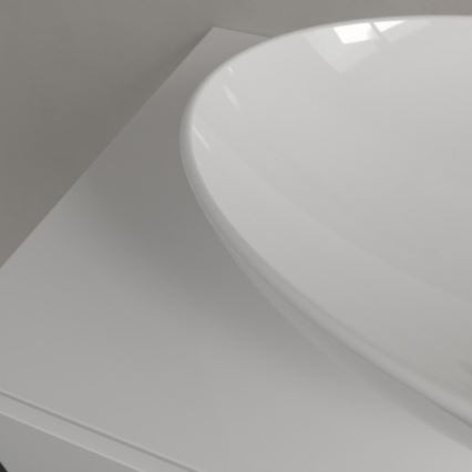 Villeroy & Boch 4A470001 - Lauaplaadile paigaldatav valamu LOOP&FRIENDS 56x38 cm keraamika/valge