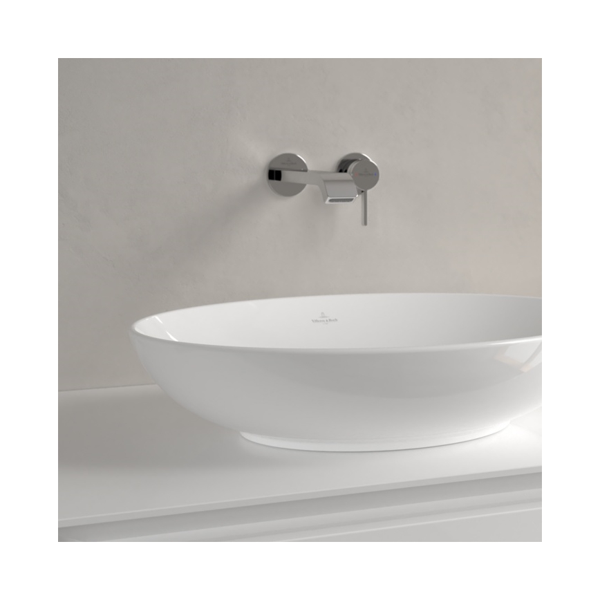 Villeroy & Boch 4A470001 - Lauaplaadile paigaldatav valamu LOOP&FRIENDS 56x38 cm keraamika/valge