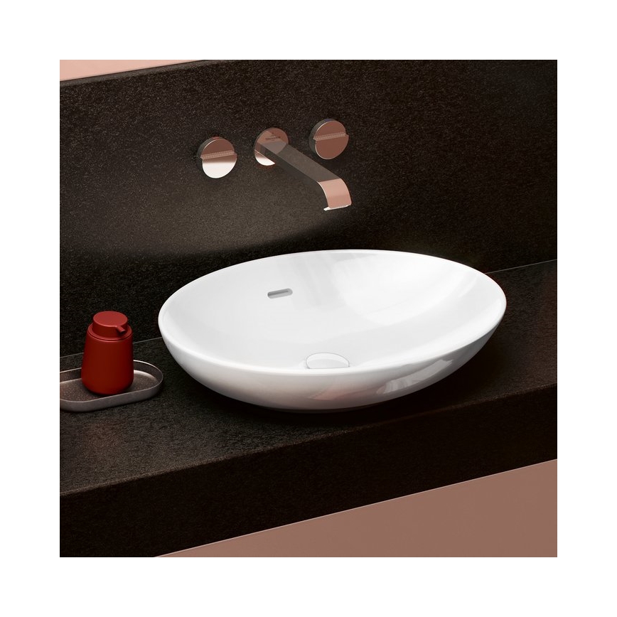 Villeroy & Boch 4A470001 - Lauaplaadile paigaldatav valamu LOOP&FRIENDS 56x38 cm keraamika/valge