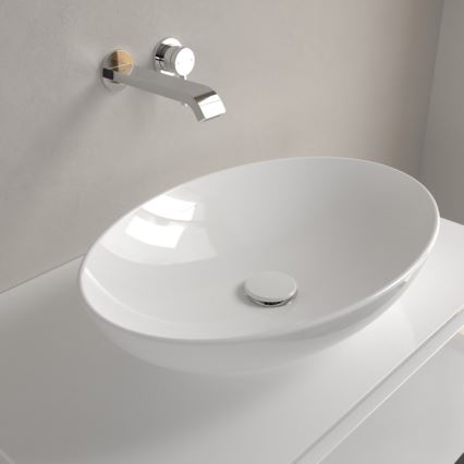 Villeroy & Boch 4A470101 - Lauapinnale paigaldatav valamu LOOP&FRIENDS 56x38 cm keraamika/valge