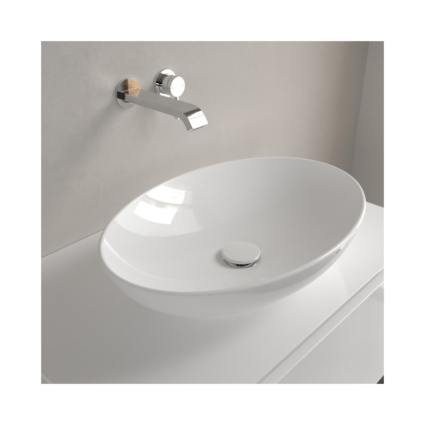 Villeroy & Boch 4A470101 - Lauapinnale paigaldatav valamu LOOP&FRIENDS 56x38 cm keraamika/valge
