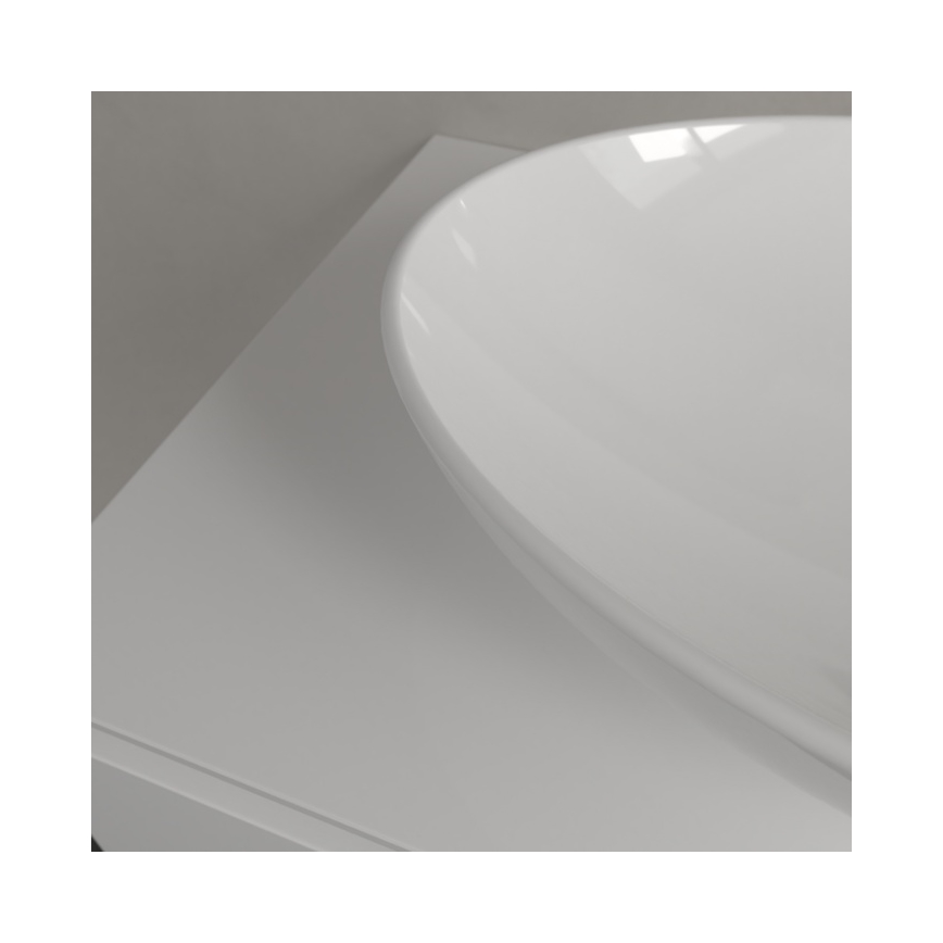 Villeroy & Boch 4A470101 - Lauapinnale paigaldatav valamu LOOP&FRIENDS 56x38 cm keraamika/valge