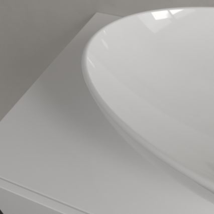 Villeroy & Boch 4A4701R1 - Töötasapinnale paigaldatav valamu LOOP&FRIENDS 56x38 cm keraamika/valge