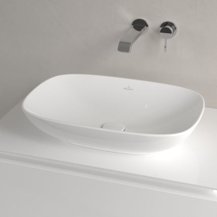 Villeroy & Boch 4A490001 - lauale paigaldatav valamu LOOP&FRIENDS 56x38 cm keraamika/valge