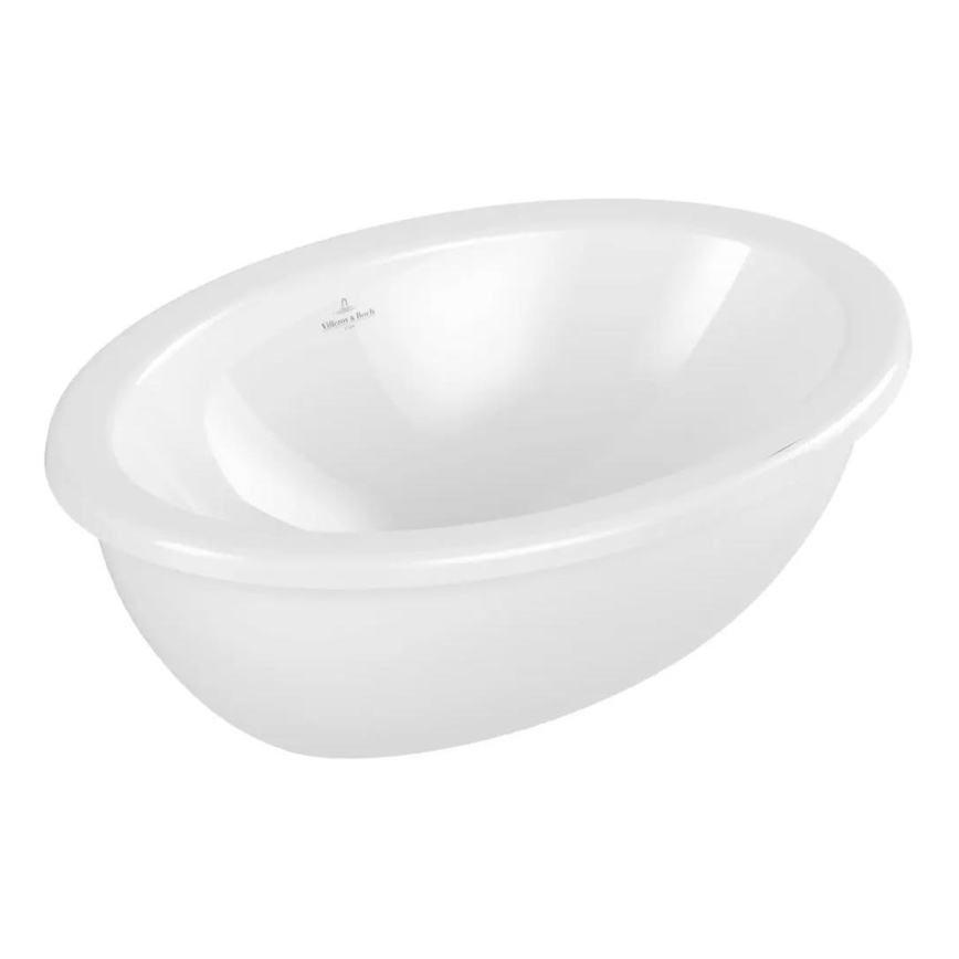 Villeroy & Boch 4A530001 - Sisseehitatav valamu LOOP&FRIENDS 43x29 cm keraamiline/valge