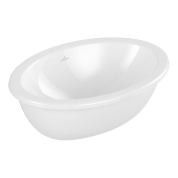 Villeroy & Boch 4A540001 - Sissepaigaldatav valamu LOOP&FRIENDS 48,5x32,5 cm keraamiline/valge