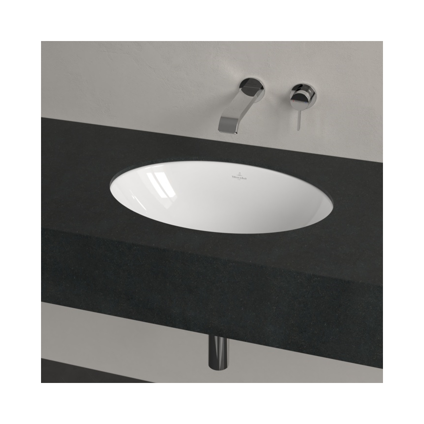 Villeroy & Boch 4A540001 - Sissepaigaldatav valamu LOOP&FRIENDS 48,5x32,5 cm keraamiline/valge